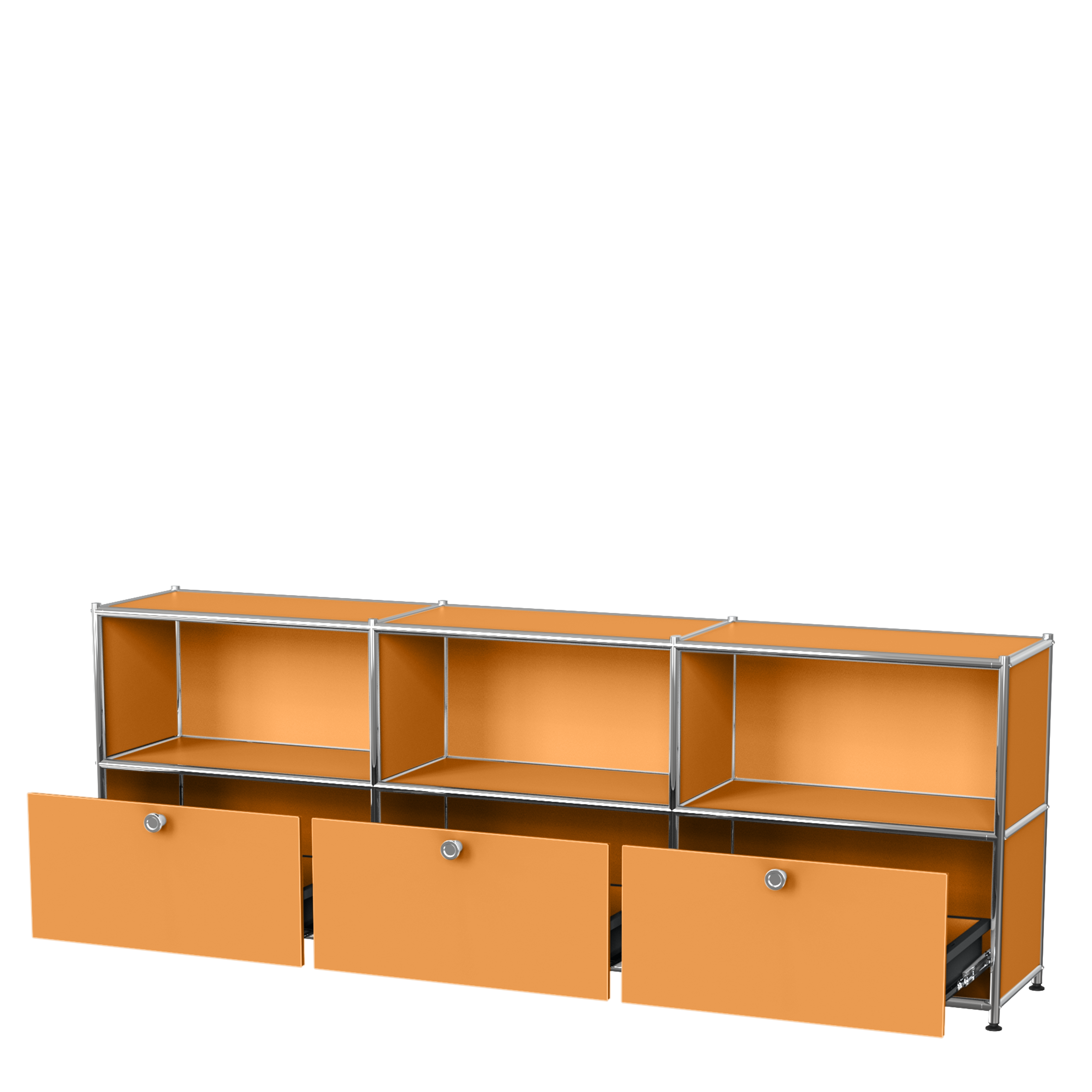 6-piece sideboard with 3 drawers