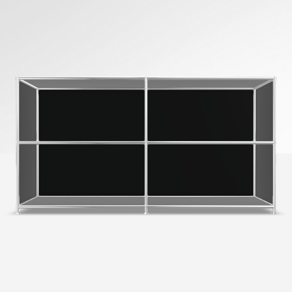 Sideboard Schwarz #212217
