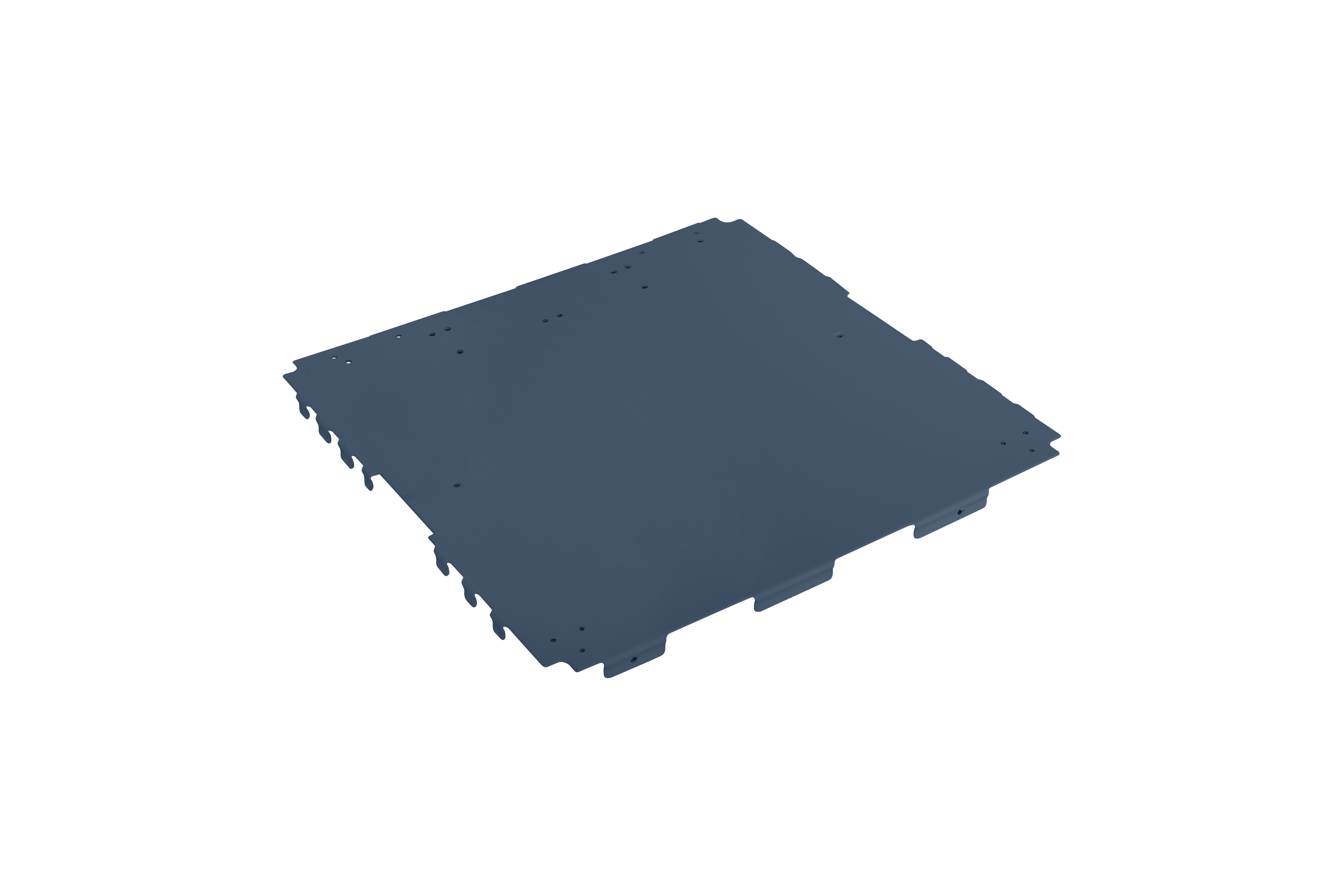 Paroi de montage pour portes basculantes