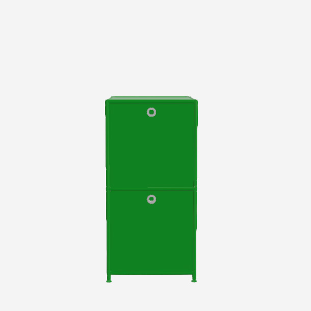 Bürocontainer Apfelgrün