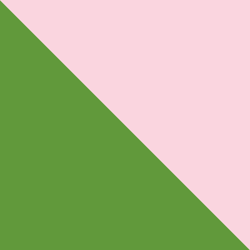 Apple Green / Rose Pink