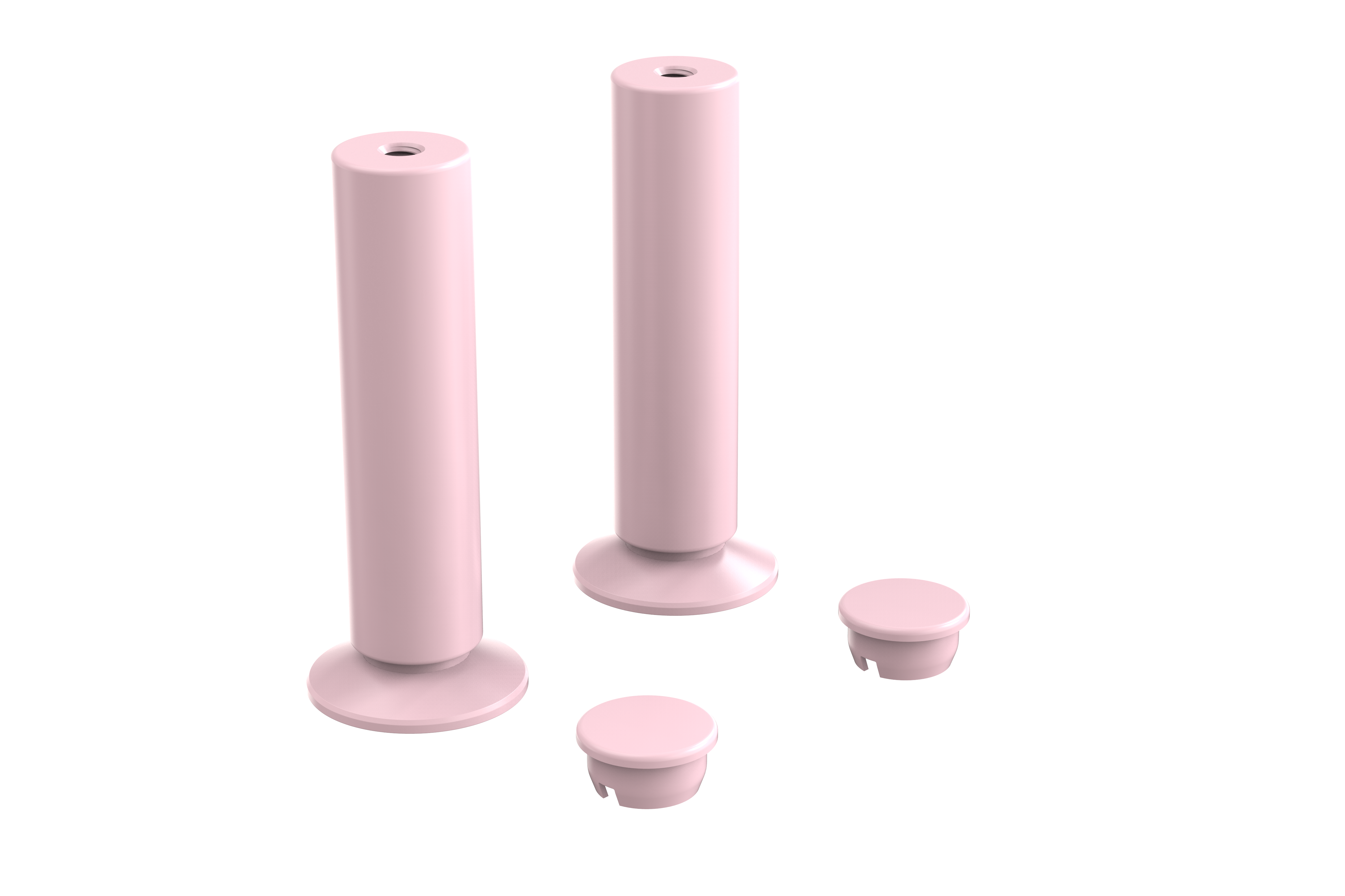 Pieds réglables lot de 2