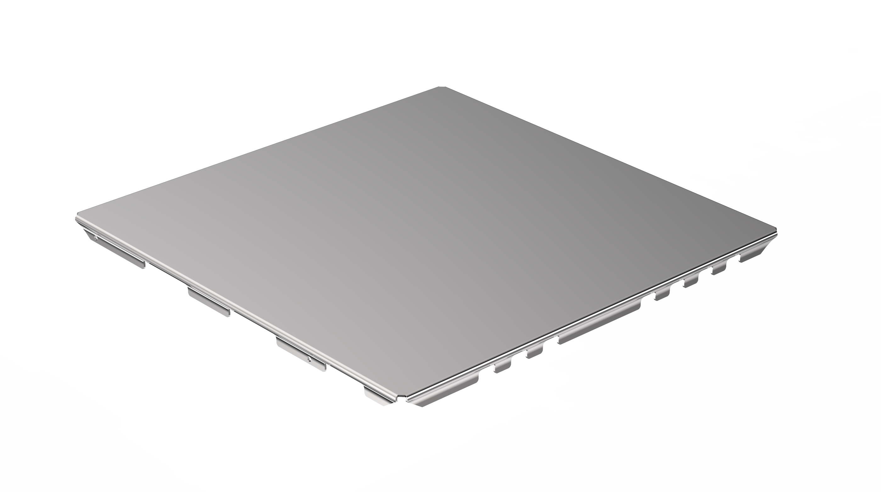 Counter plate to mountingside